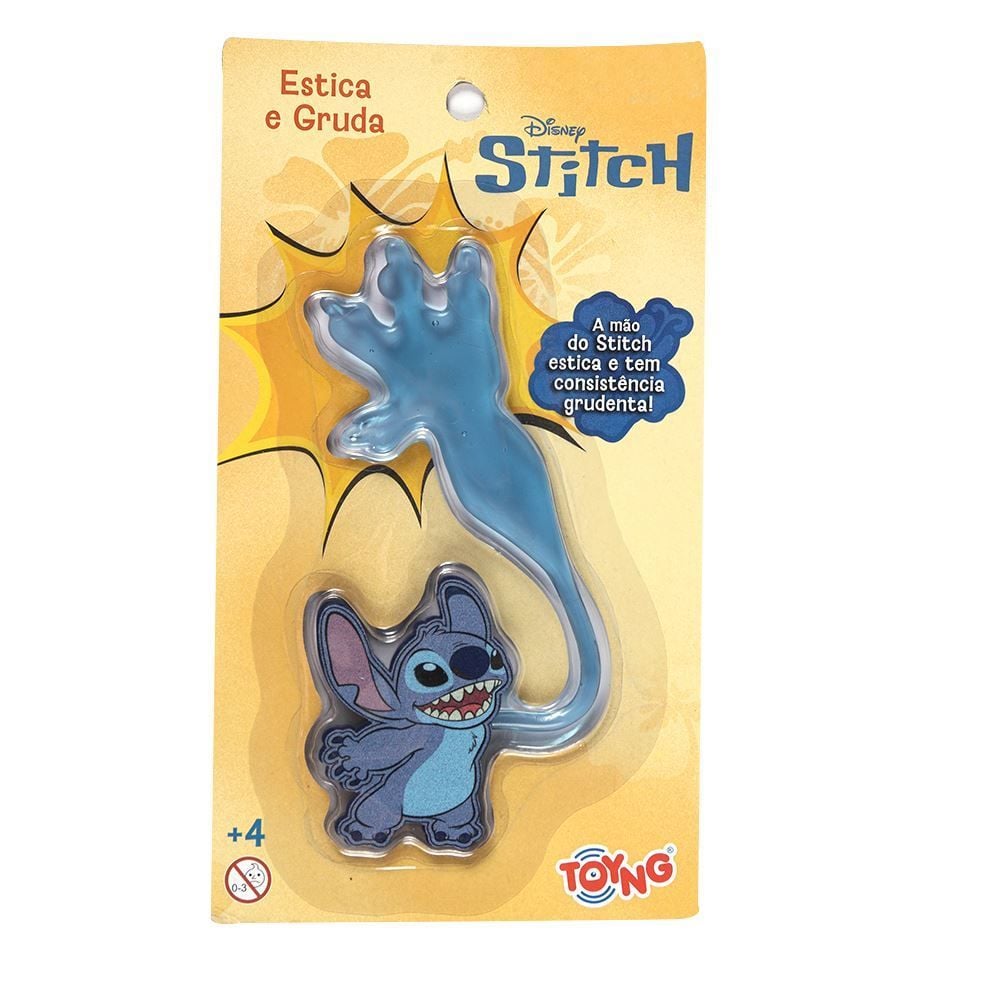 Mão Pegajosa Stitch Disney Toyng - 58222