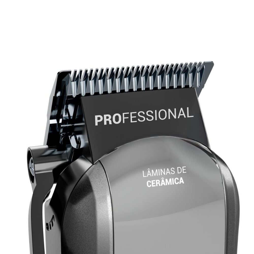 Máquina de Cortar Cabelo Philco 8 Acessórios 10W Pcr07