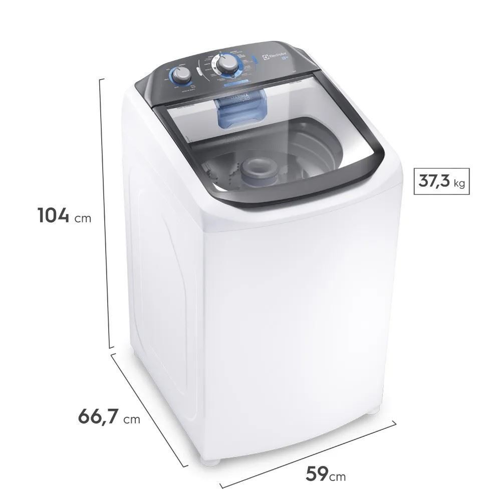 Máquina de Lavar Electrolux 13kg Branca Efficient LDA13