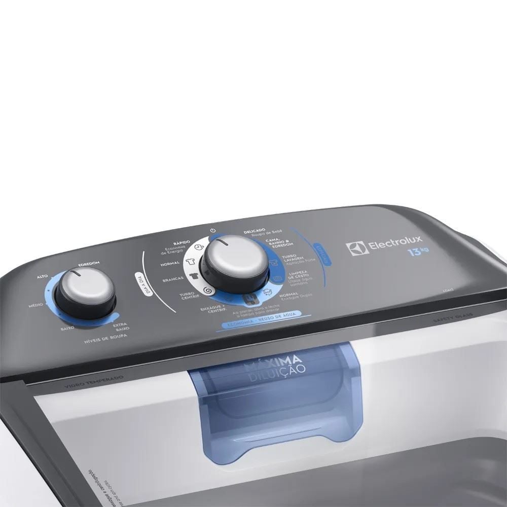 Máquina de Lavar Electrolux 13kg Branca Efficient LDA13