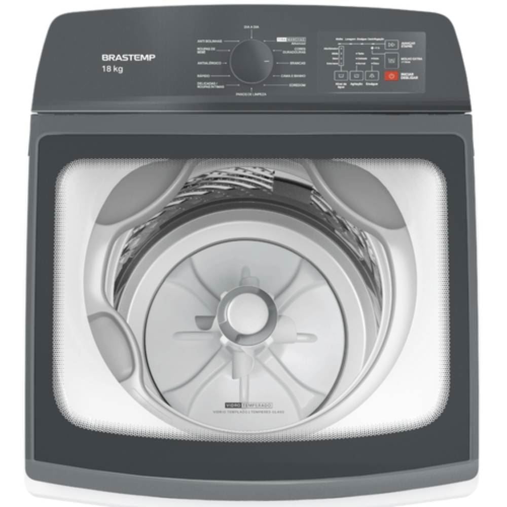 Máquina de Lavar Roupas Brastemp 18Kg Branca BWF18AB