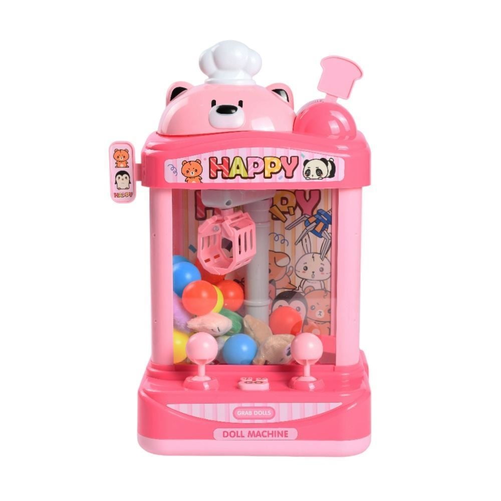 Máquina Pega Pelúcia Rosa Havan Toys - HBR0848