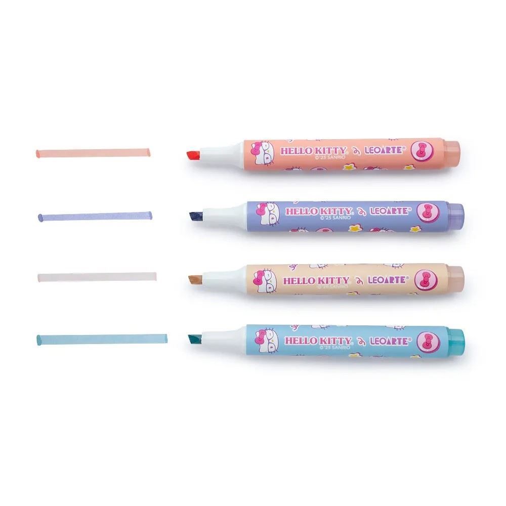 Marca-Texto Hello Kitty Leo&Leo - 4 Cores