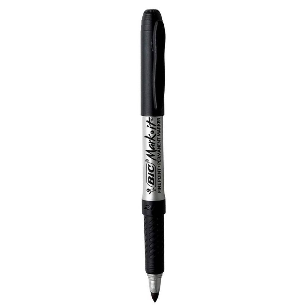 Marcador Multiuso Intensity Ponta Fina Preta Bic - 522189