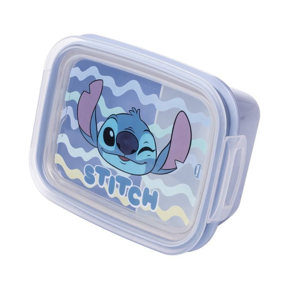 Pote De Marmita Stitch Com Trava Plasútil - Azul