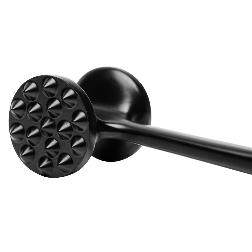 Martelo Amaciador De Carne Chef Pro Preto Wolff 22,5Cm