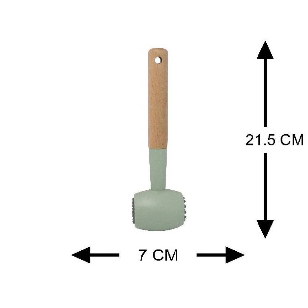 Martelo Amaciador De Carne Com Cabo De Madeira Havan Casa - 21cm