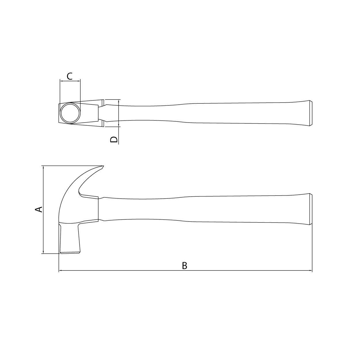 Martelo De Unha 20Mm Tramontina - 40370/020