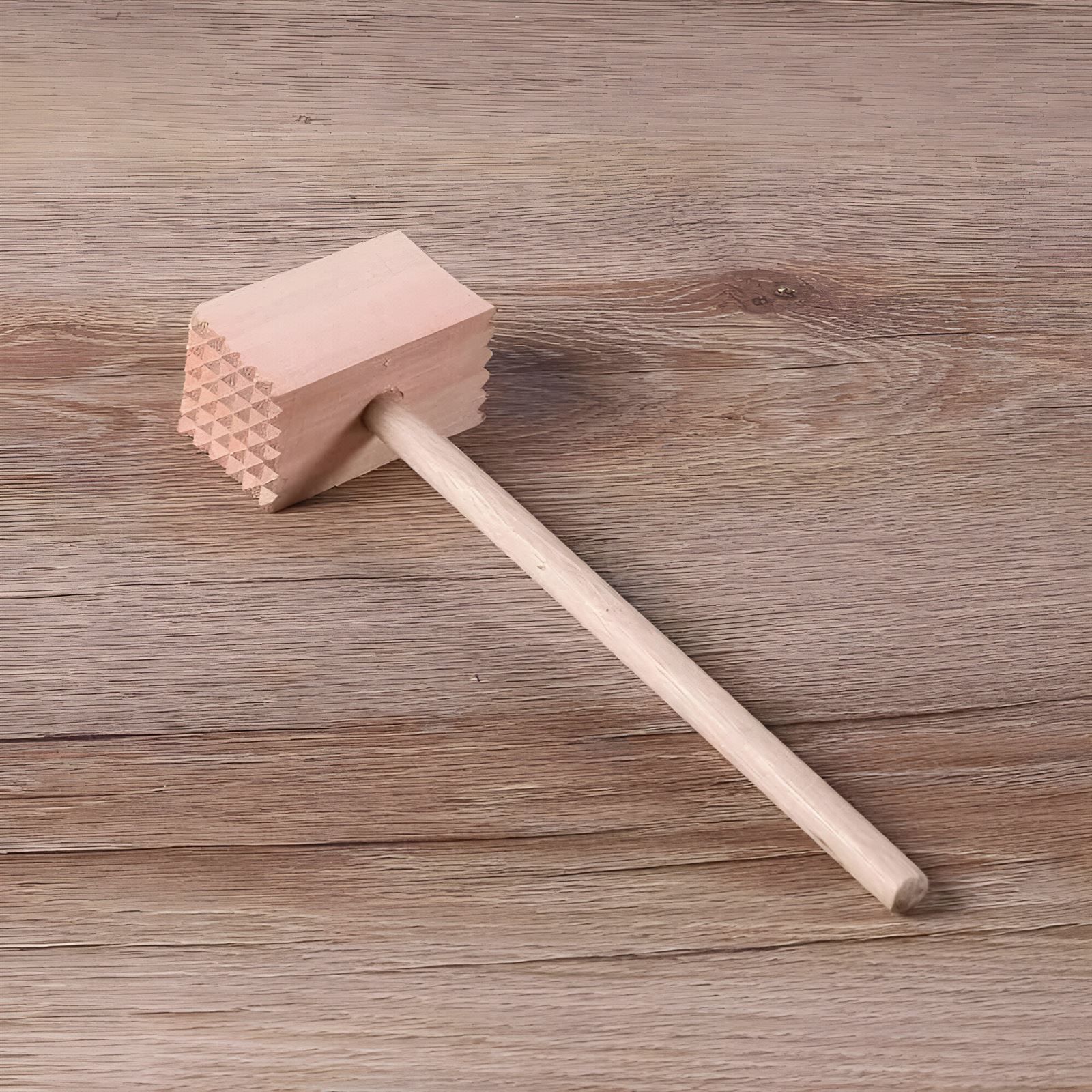 Martelo Para Amaciar Carne Stolf - Madeira