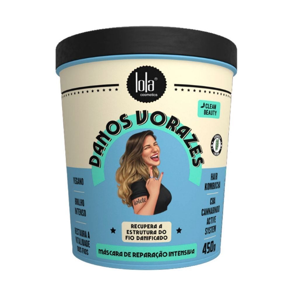 Máscara Capilar Danos Vorazes Lola Cosmetics - 450g