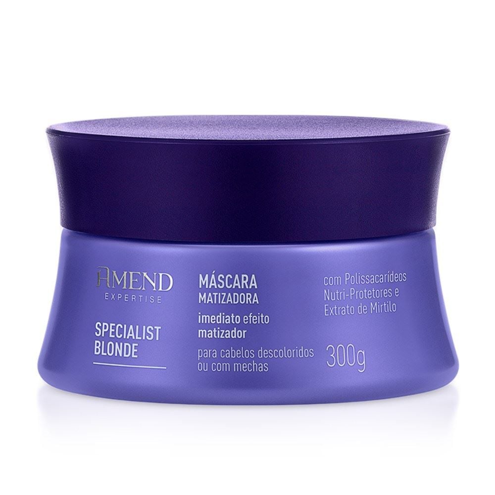 Máscara Capilar Matizadora Expertise Specialist Blonde Amend 300G