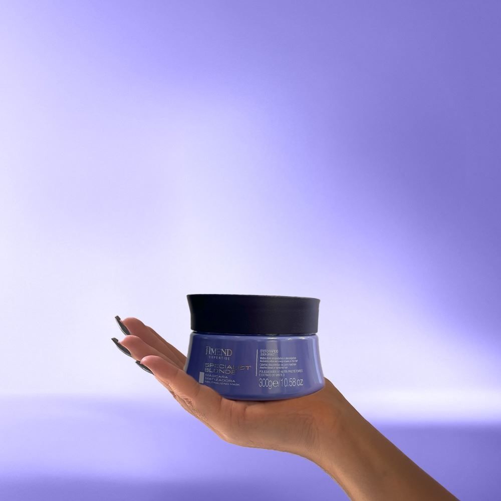 Máscara Capilar Matizadora Expertise Specialist Blonde Amend 300G