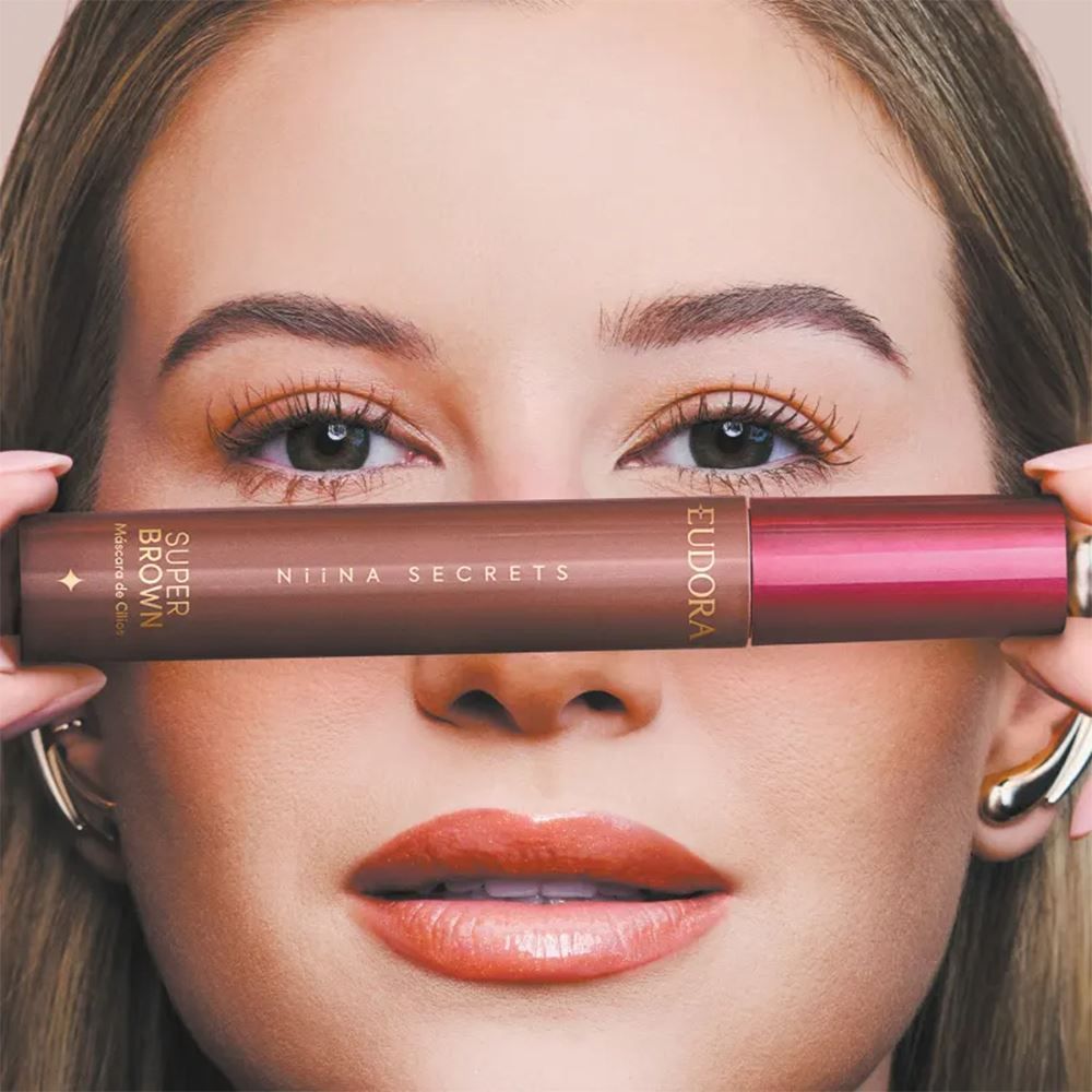 Máscara De Cílios Marrom Eudora Niina Secrets Neutrals 10G