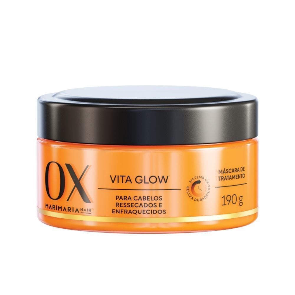 Máscara de Tratamento Vita Glow Ox Mari Maria Makeup - 190g