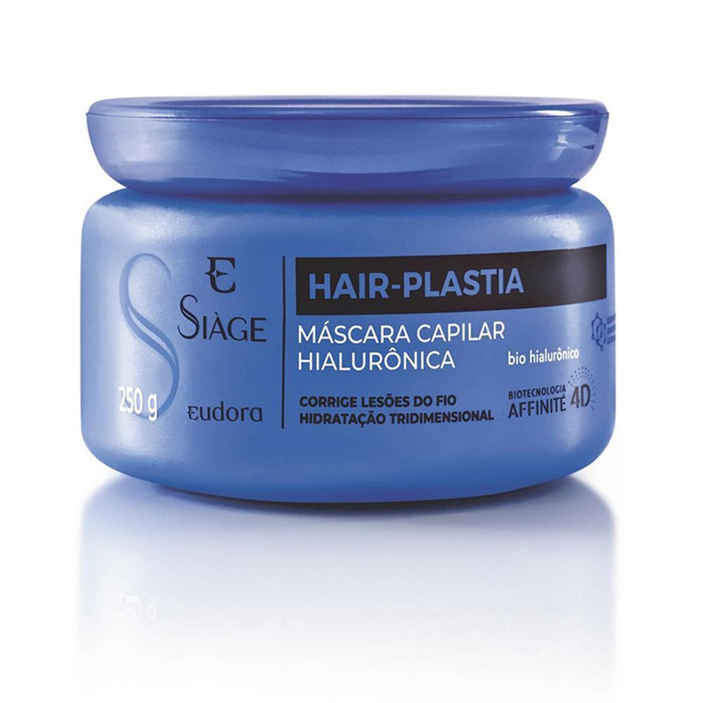 Máscara Hidratação Siàge Capilar Hair Plastia Eudora - DIVERSOS