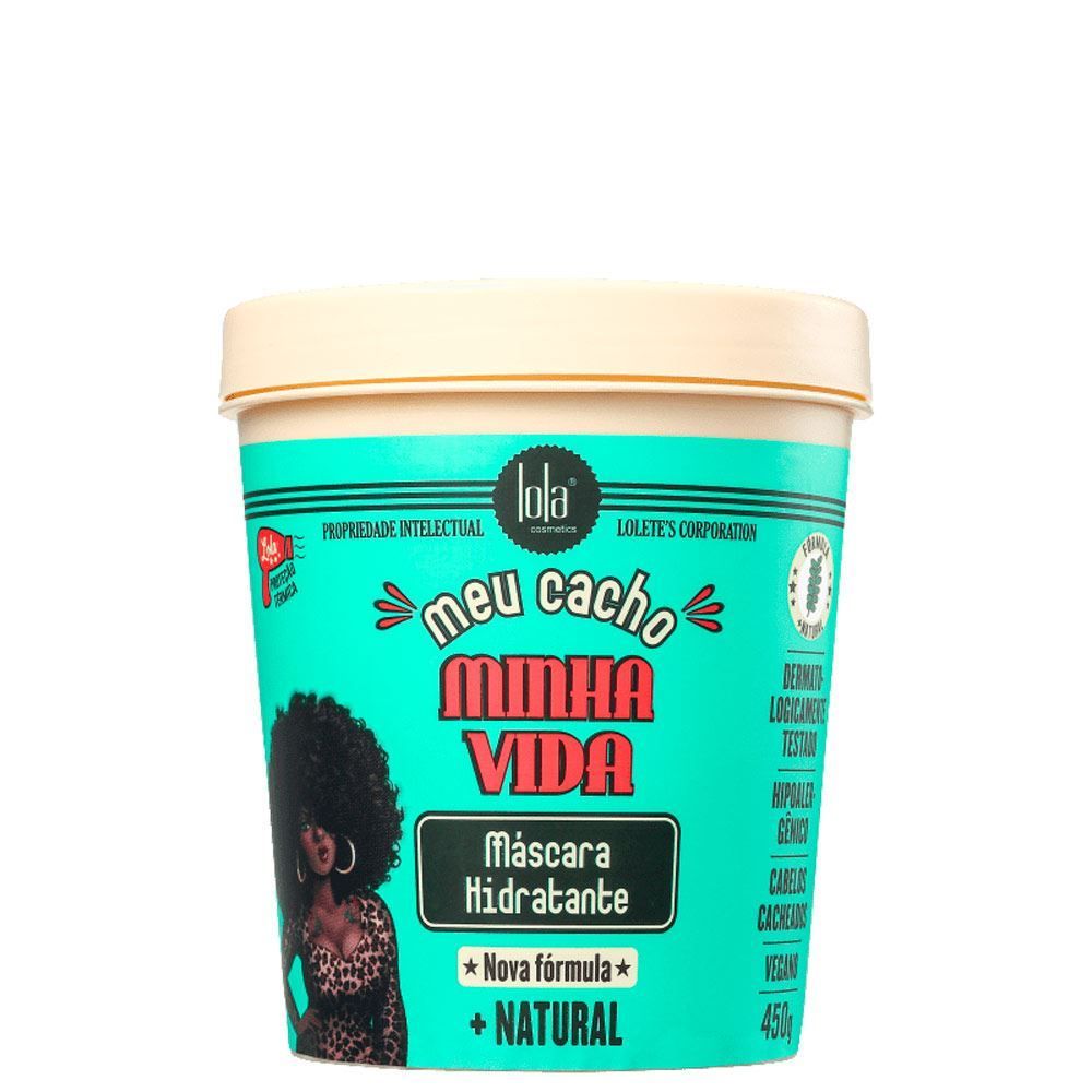Máscara Hidratante Meu Cacho Minha Vida 450Gr Lola - DIVERSOS