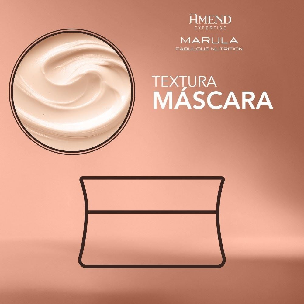 Máscara Nutritiva Marula Fabulous Amend Expertise 300G