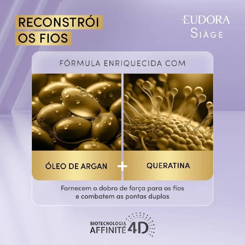 Máscara Reconstrói Os Fios Siàge 250G - Eudora