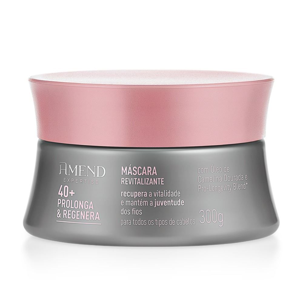 Máscara Revitalizante Prolonga e Regenera 40+ Amend - 300g