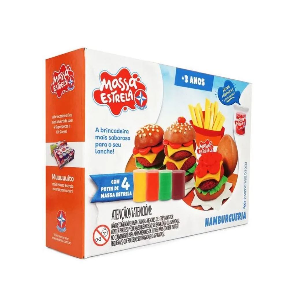 Massa De Modelar Hamburgueria Estrela - Diversos
