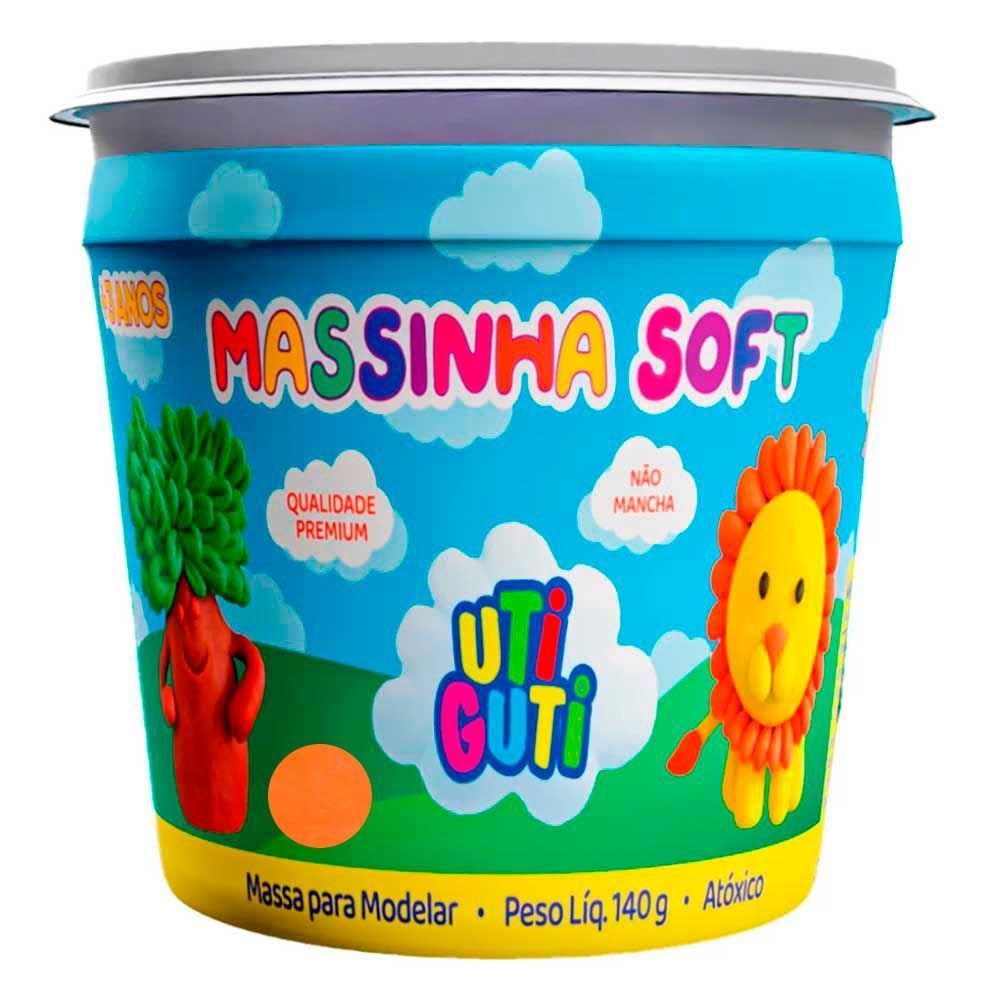 Massa De Modelar Pote 140G Uti Guti Canson - Laranja