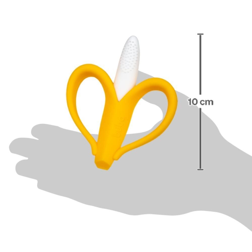 Massageador De Gengiva Infantil Banana Buba - Amarelo