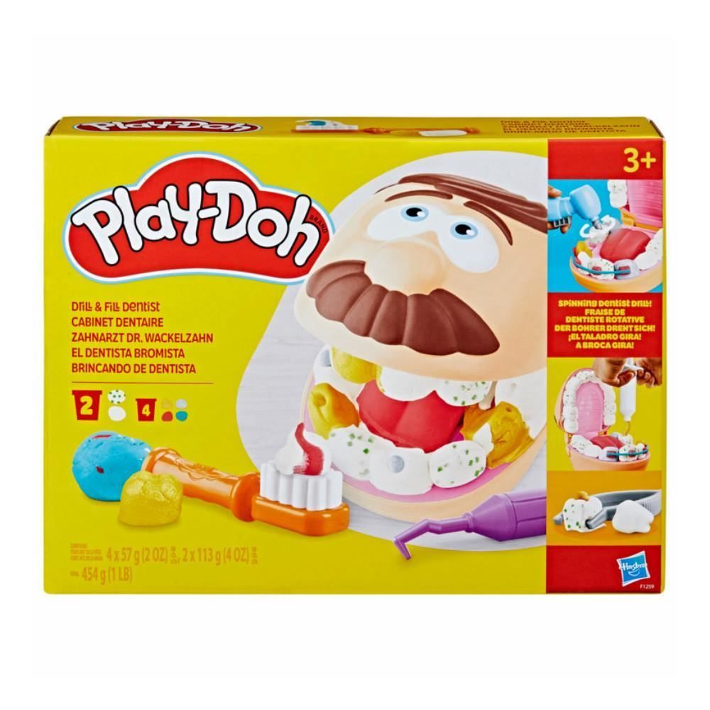 Massinha De Modelar Conjunto Play-Doh Dentista - F1259