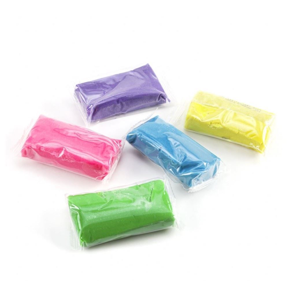Massinha De Modelar Soft Com 5 Cores Acrilex - 07330