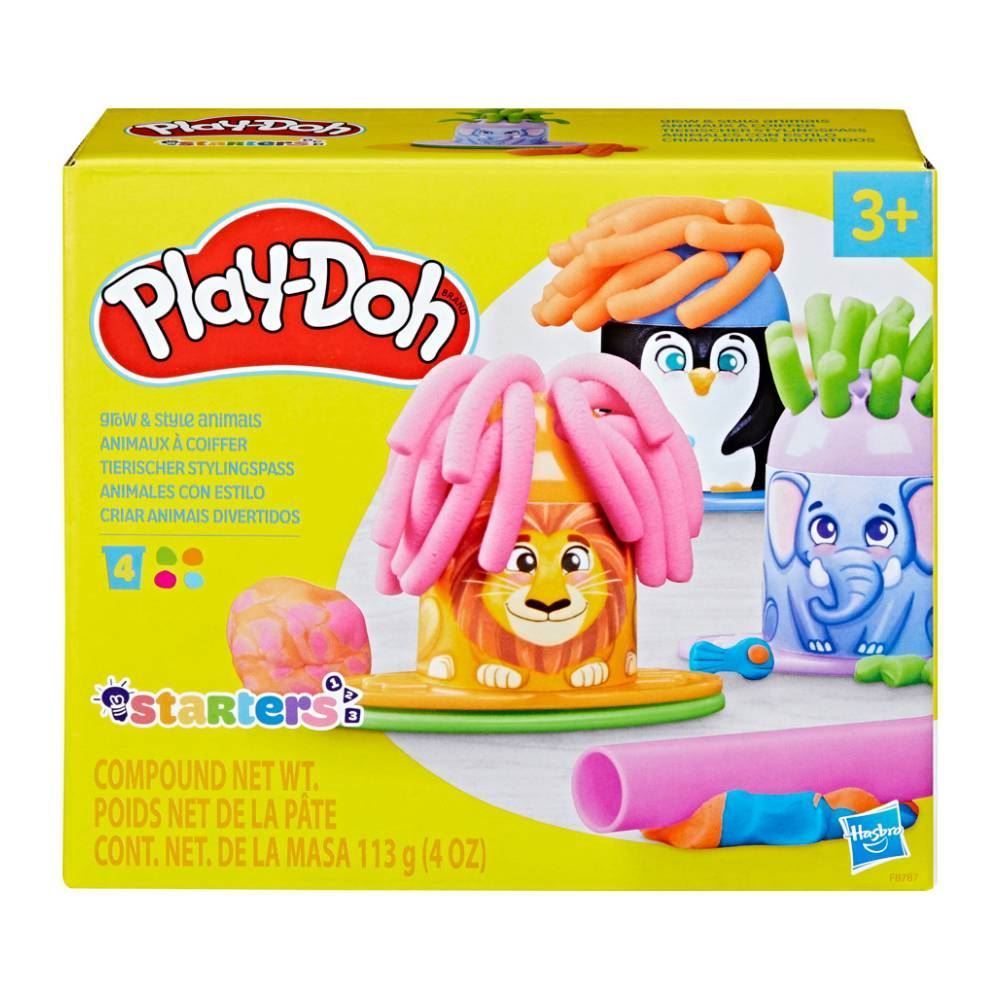 Massinha Play Doh Animais Divertidos Hasbro - F8787