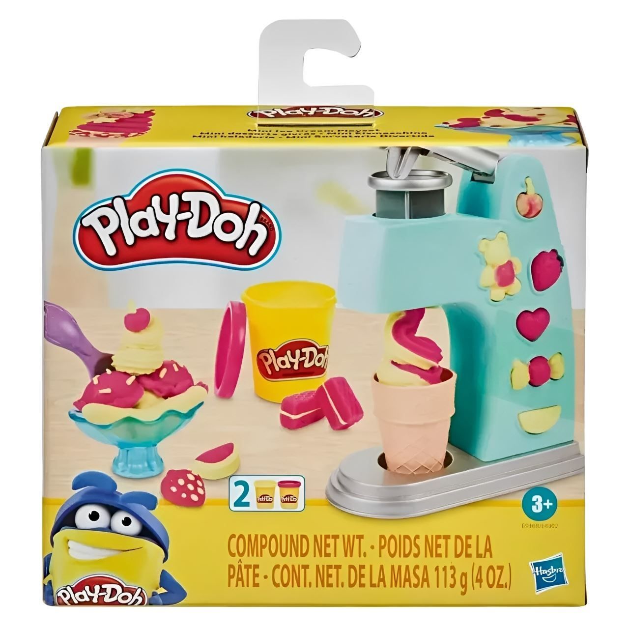 Massinha Play Doh Mini Classics Ice Cream Hasbro - E9368