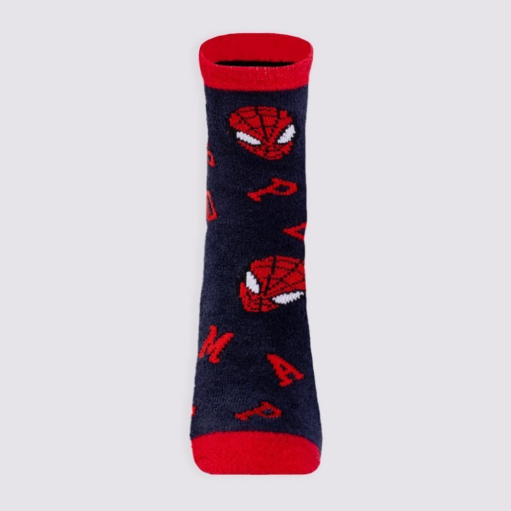 Meia Infantil Cano Longo Homem-Aranha Marvel