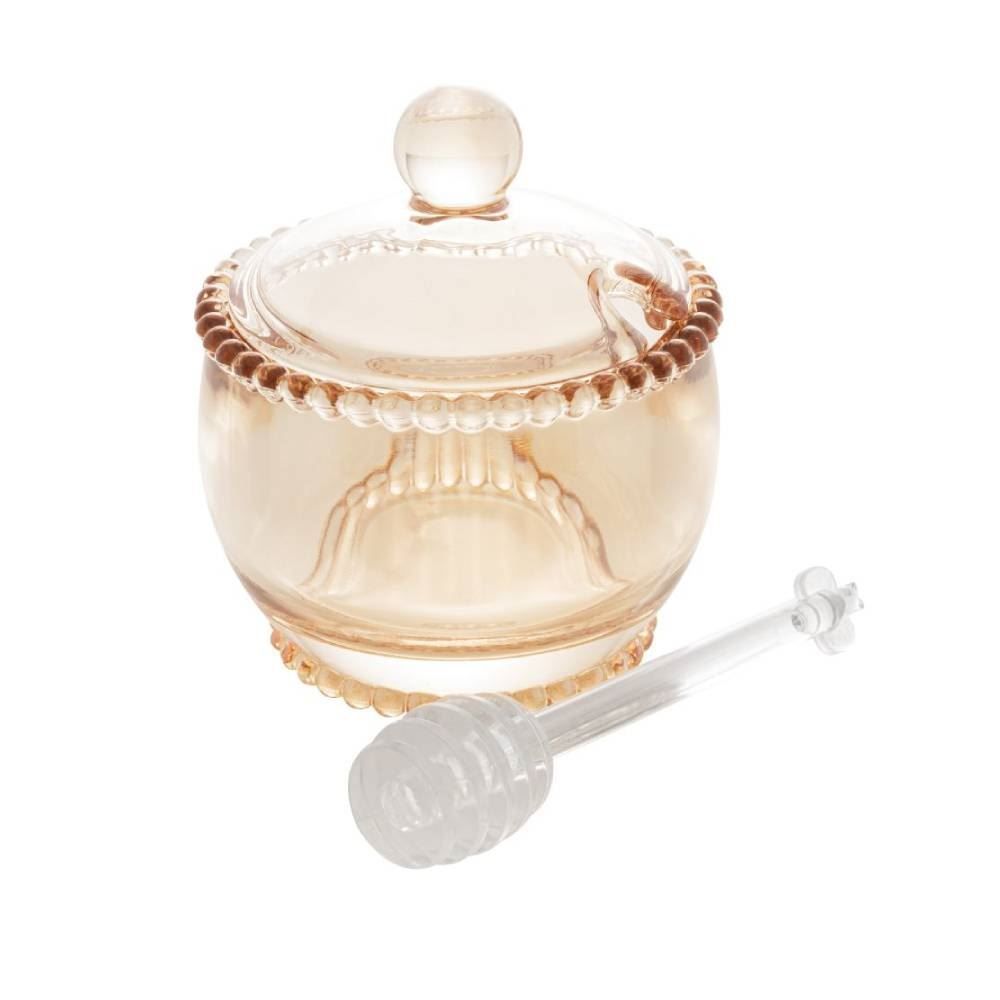 Meleira Com Tampa E Pegador 200Ml - Âmbar 