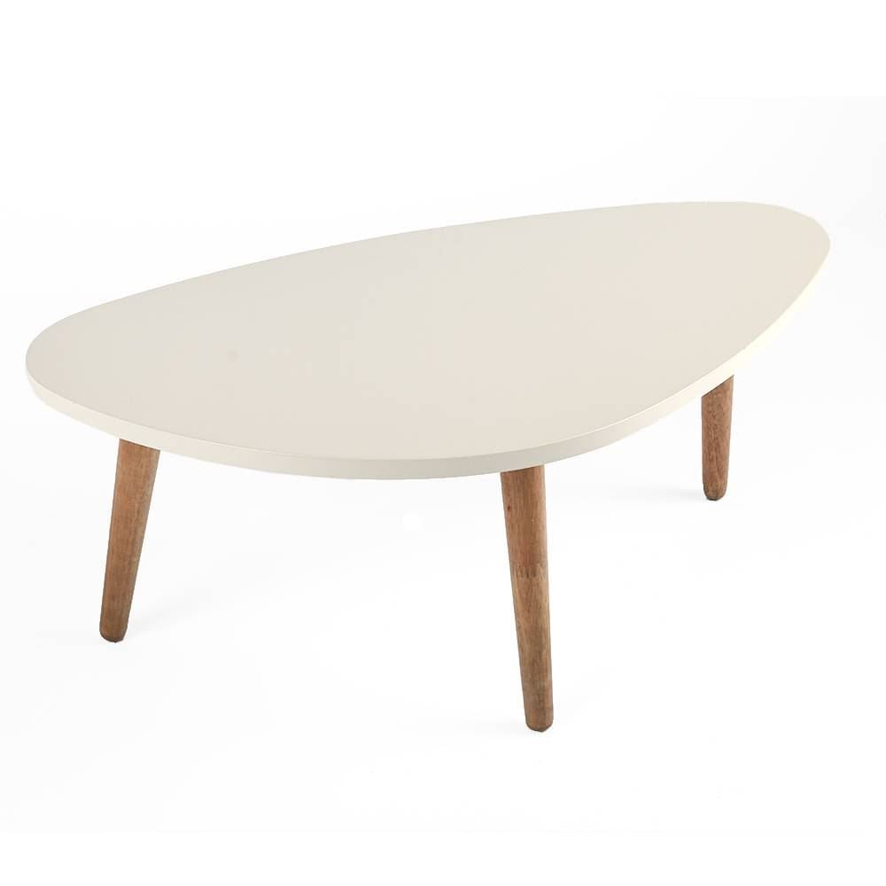 Mesa De Centro Baixa Siena - Off White