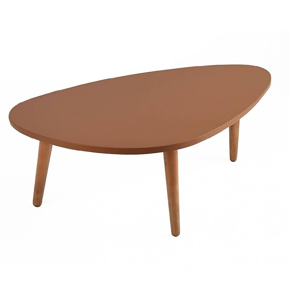 Mesa De Centro Baixa Siena Havan Casa - Mocca