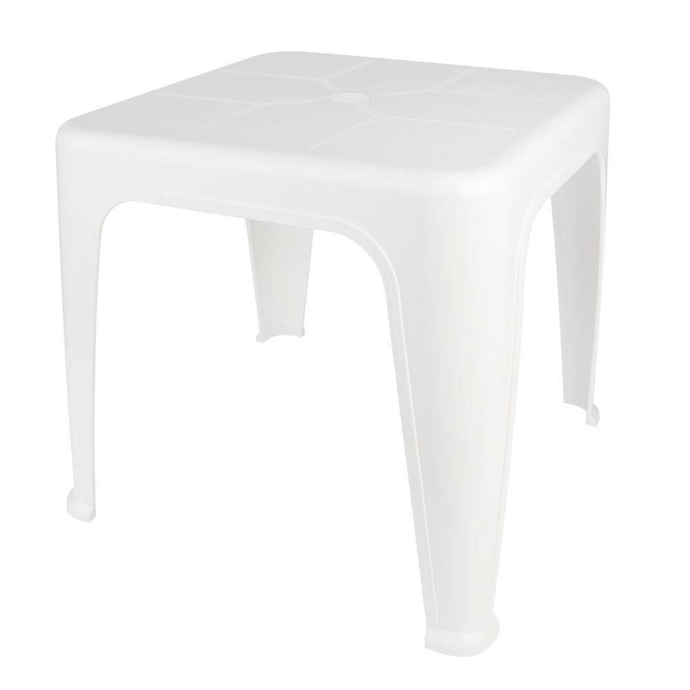 Mesa Plástica De Apoio Mor - Branco