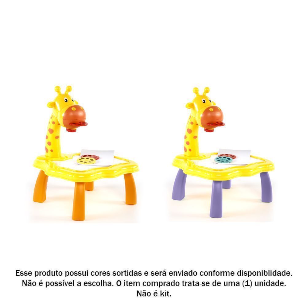 Mesinha Projetora Infantil Girafa - HBR0645