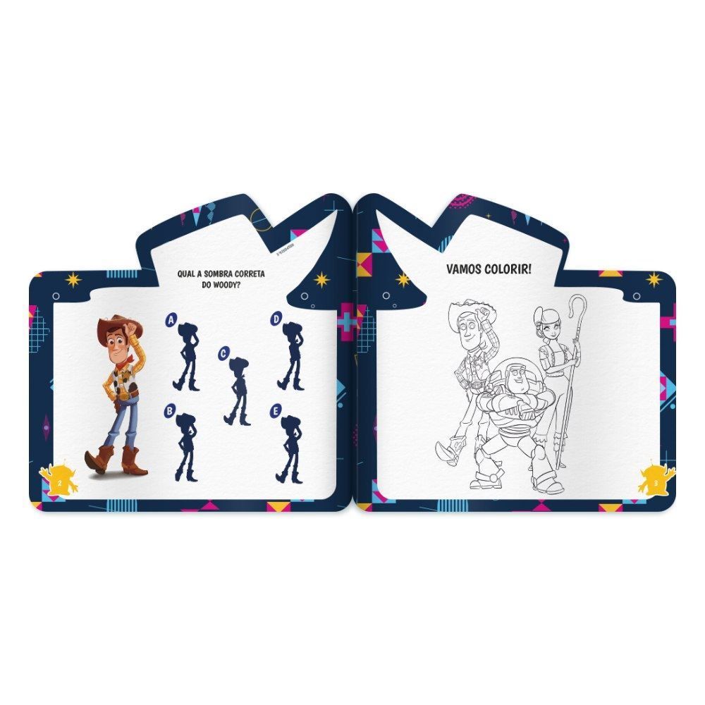 Meu Livro De Atividades Recortado Toy Story 4 - Culturama