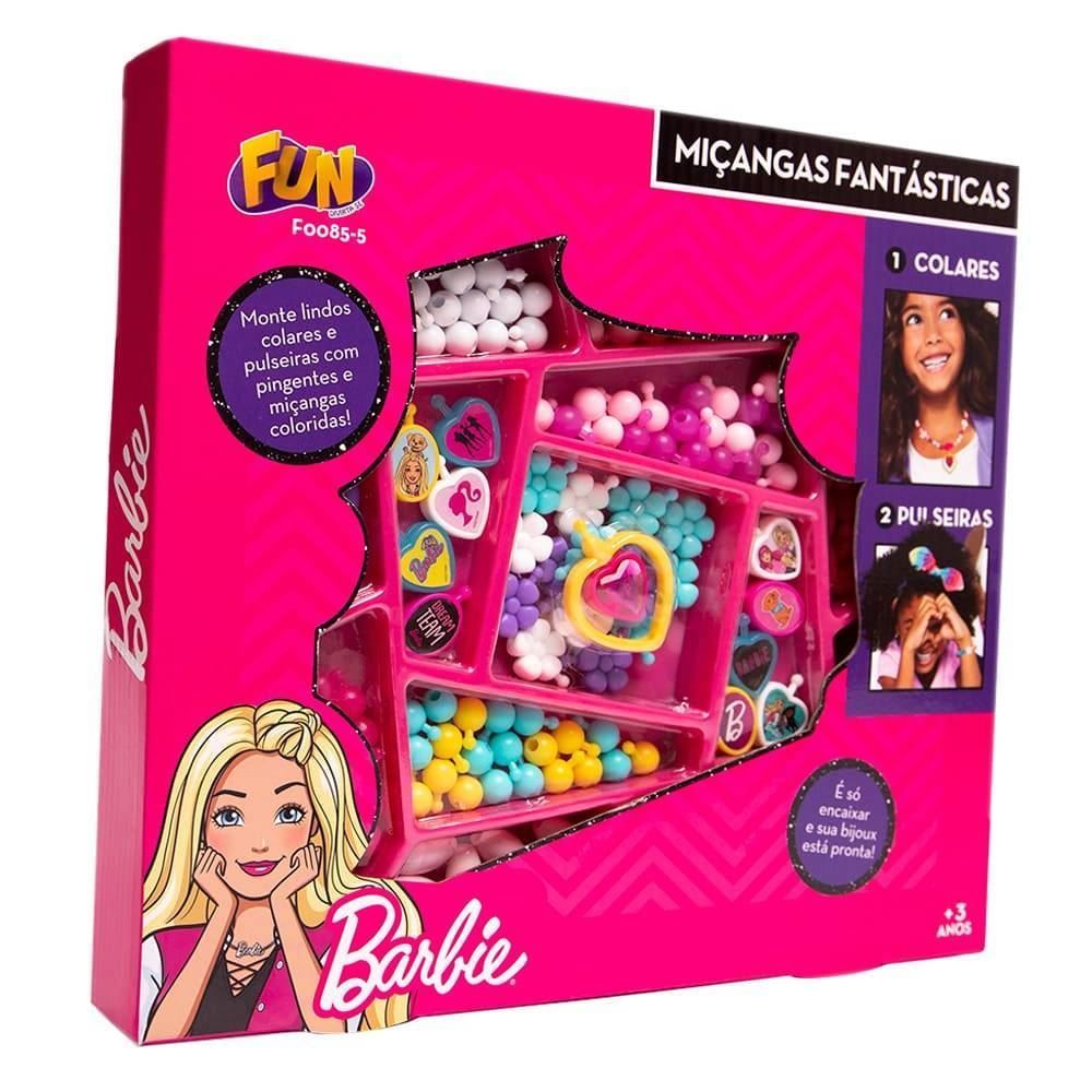 Miçangas Da Barbie 200 Peças Fun - F0085-5 