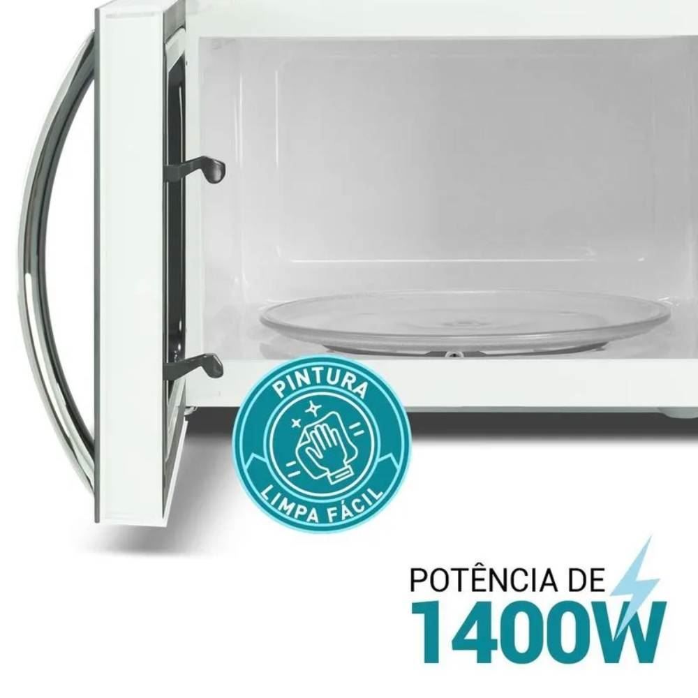 Micro-ondas 33 Litros Philco Limpa Fácil PMO38E 1400W