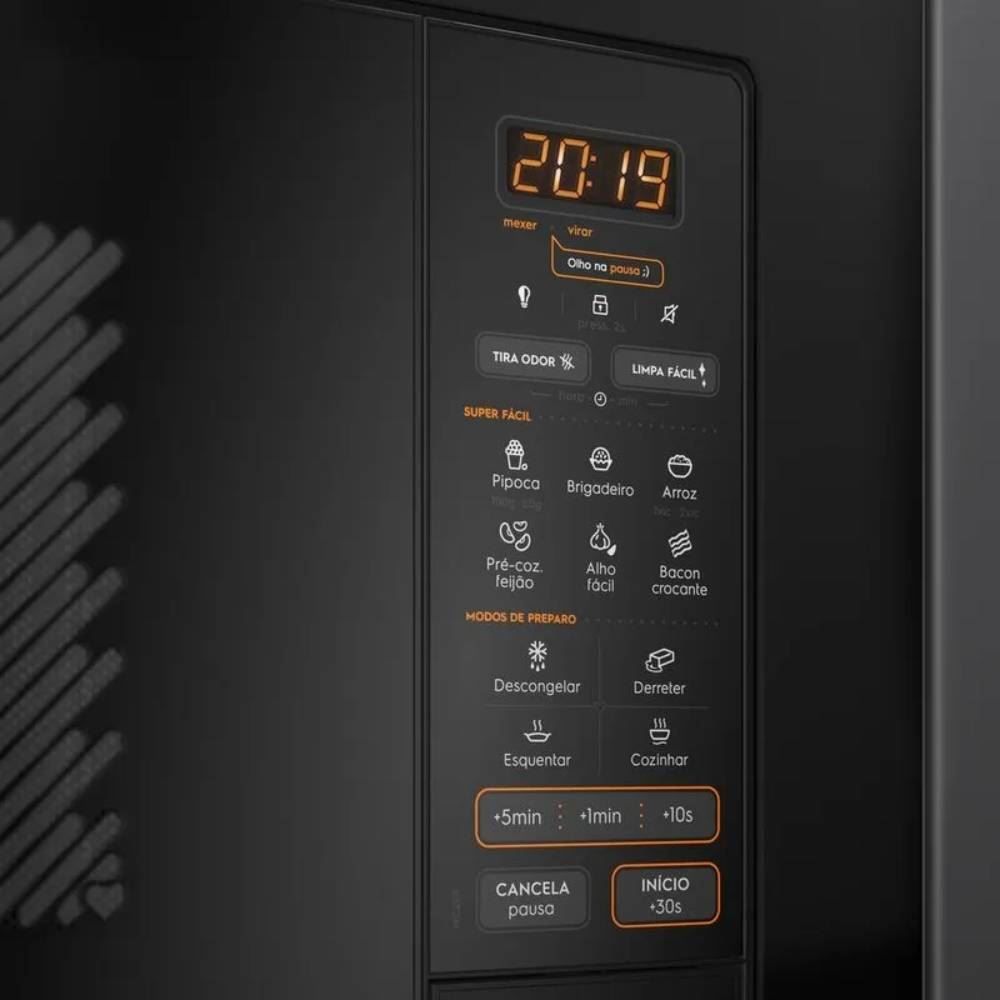 Micro-ondas de Embutir Continental 27 Litros Função Tira Odor