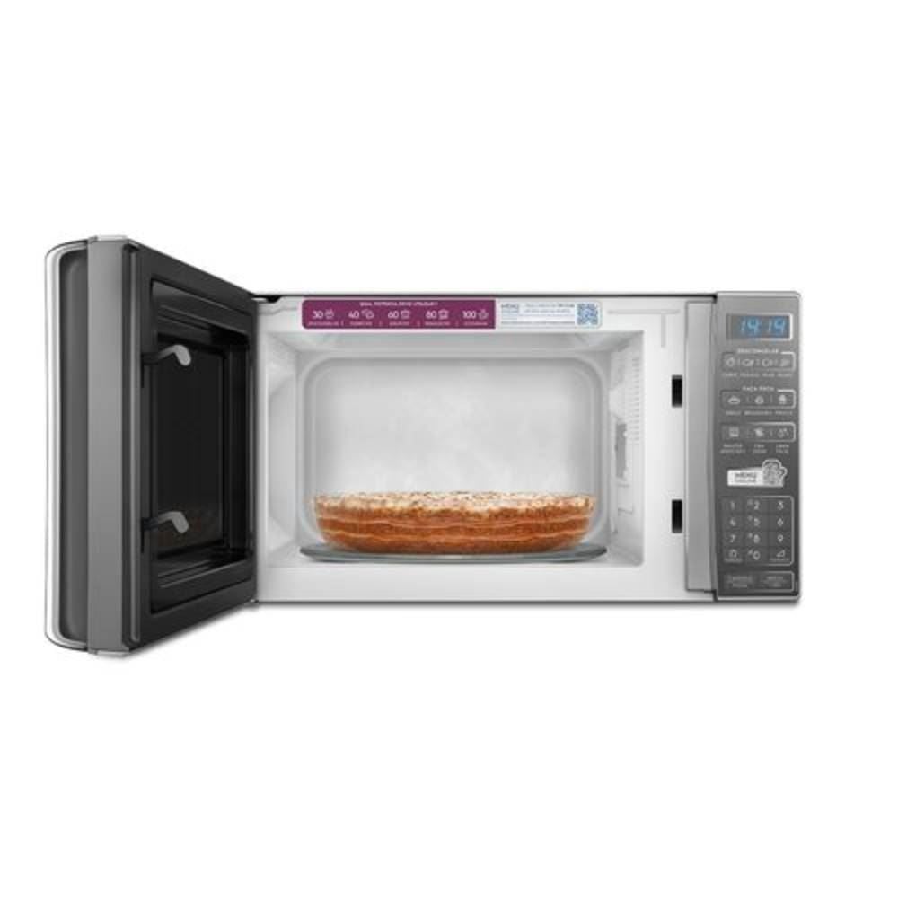 Micro-ondas Electrolux De Bancada Prata 27 Litros MS37R