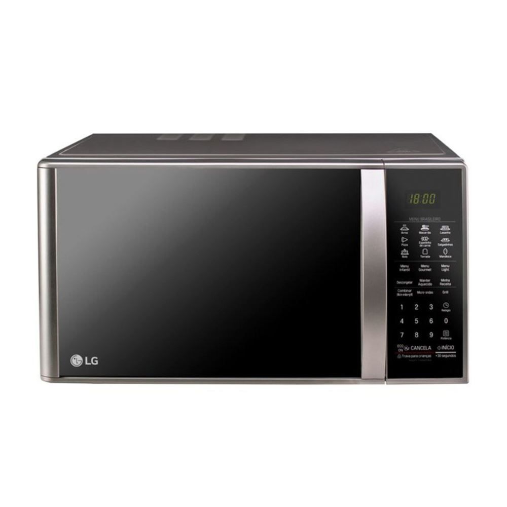 Micro-ondas LG 30 Litros de Bancada Grill de Quartzo MH7093BR