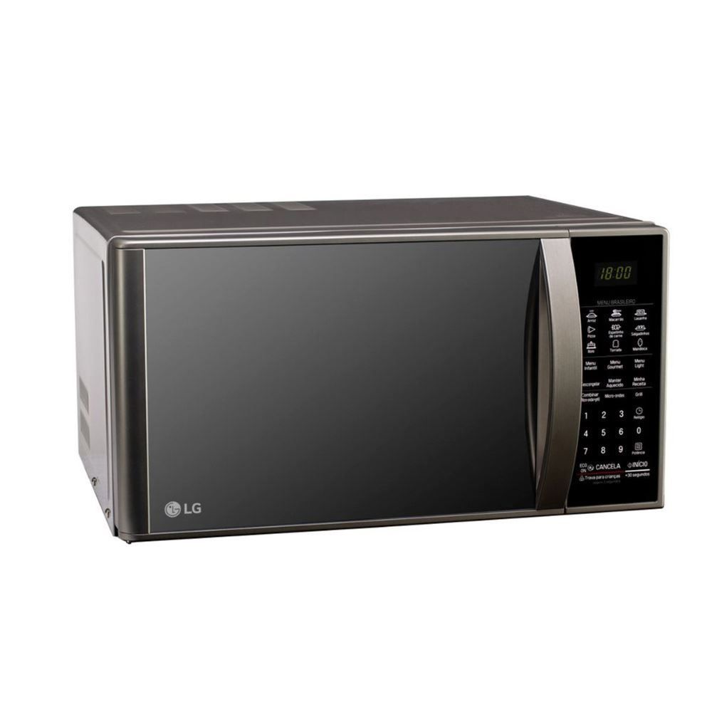Micro-ondas LG 30 Litros de Bancada Grill de Quartzo MH7093BR