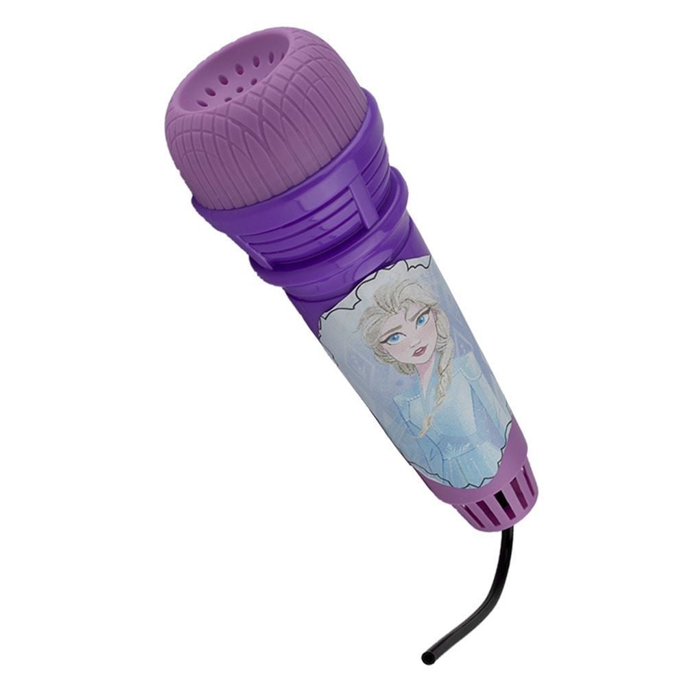 Microfone Com Eco Pequeno Frozen Etitoys - YD-214