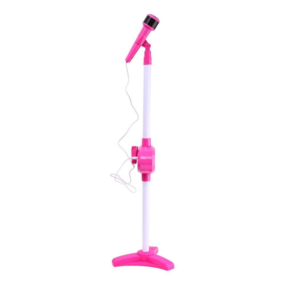 Microfone com Pedestal Rock Hero Havan Toys - HBR0322