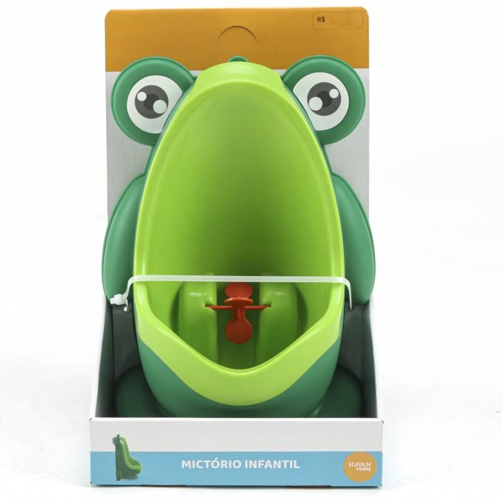 Mictório Infantil Sapinho Havan Toys - Verde