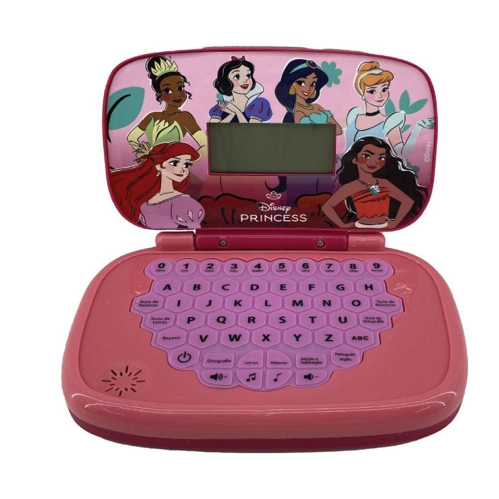 Mini Laptop Infantil Bilígue Princesas Candide - 54012