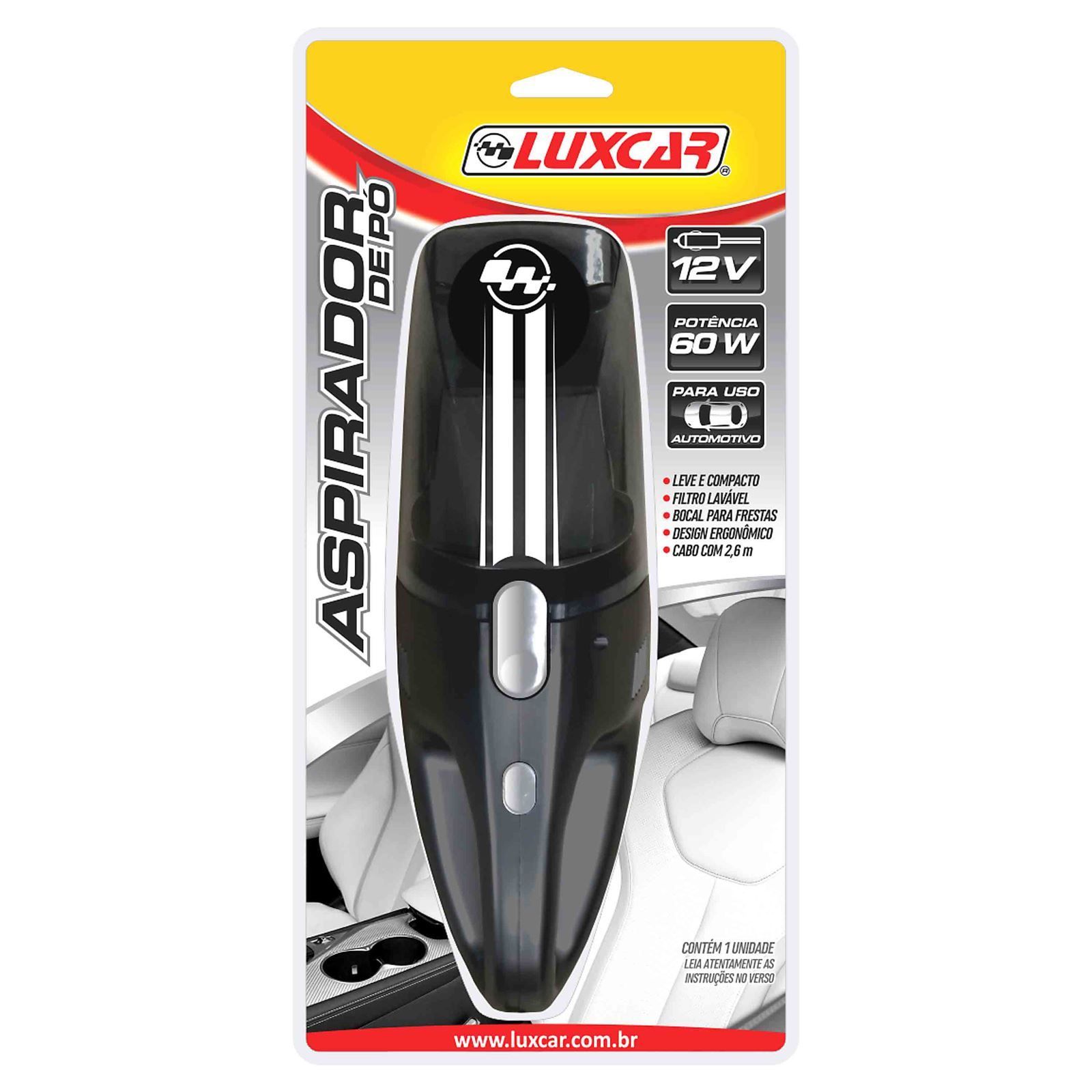 Mini Aspirador De Pó 8465 Luxcar - DIVERSOS