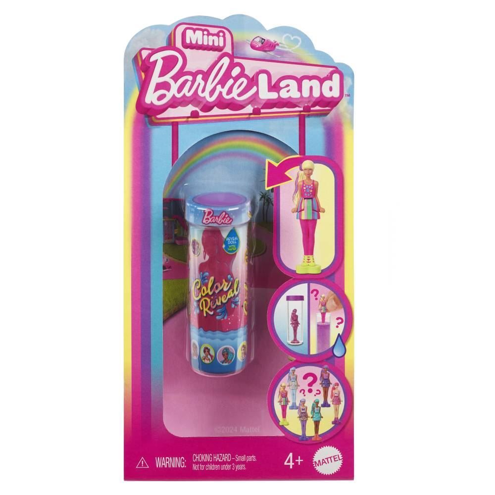Mini Boneca Barbie Land Color Reveal Mattel - HYF28