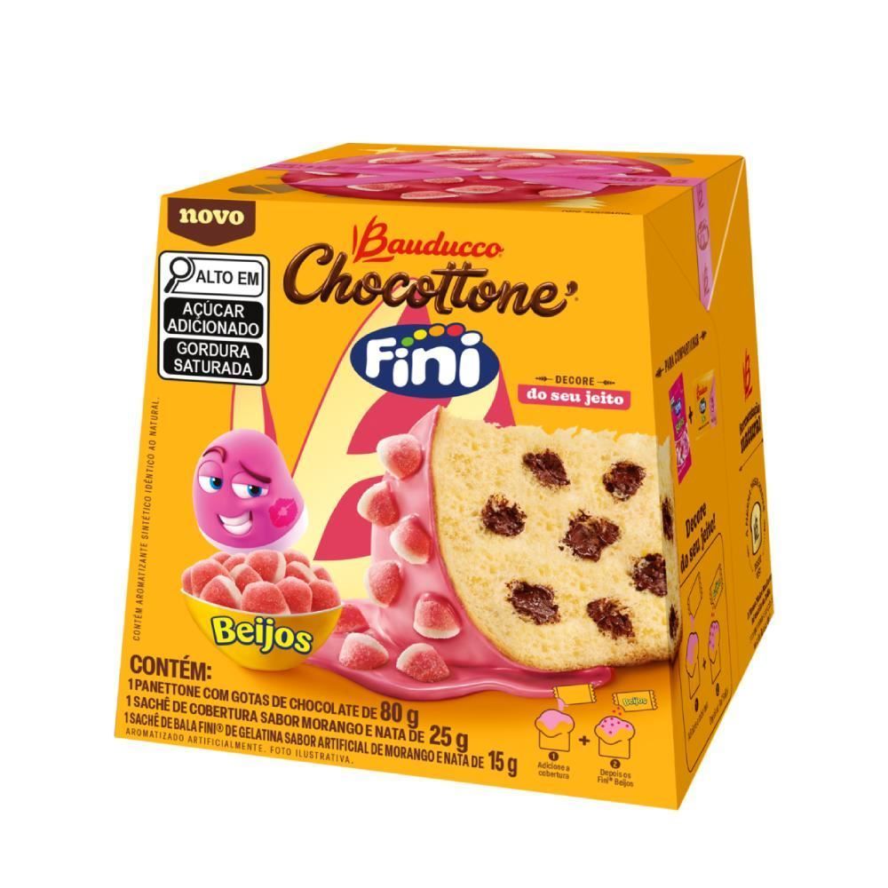 Mini Chocottone Fini Beijos Bauducco - 80g